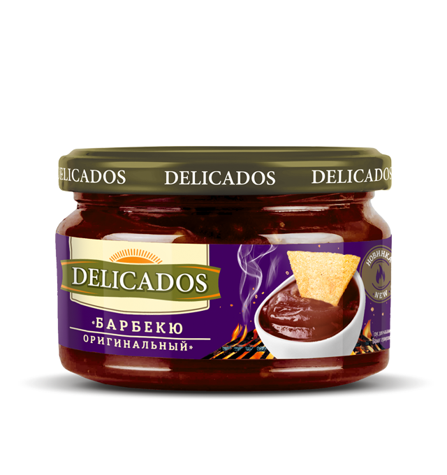 Delicados Sauce 3D BBQ Face (Tiny)