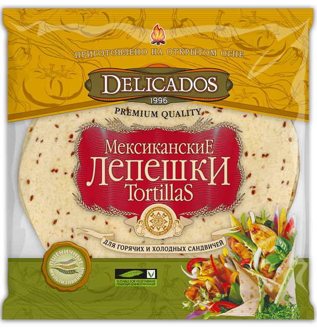 Delicados Tortilla Multigrain 400G