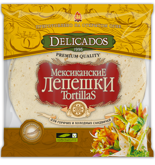 Delicados Tortilla Original 400G