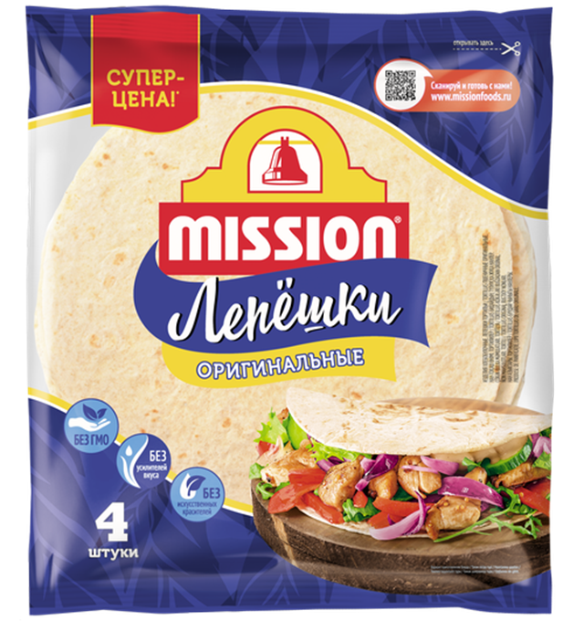 Mission Tortillas Original 166 3D