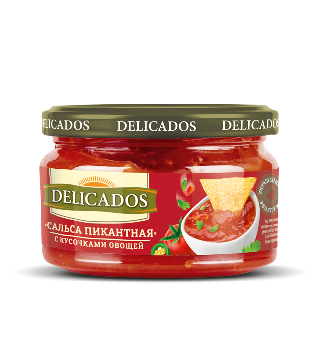 Delicados Sauce 3D Salsa Face (Tiny)